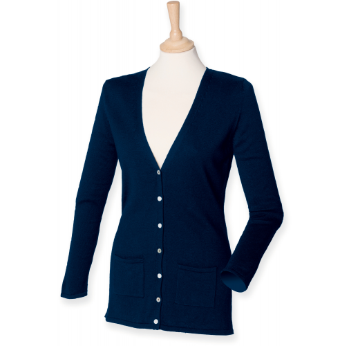 navy Cárdigan mujer