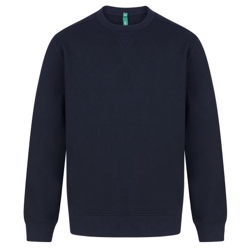navy Sudadera ecorresponsable unisex