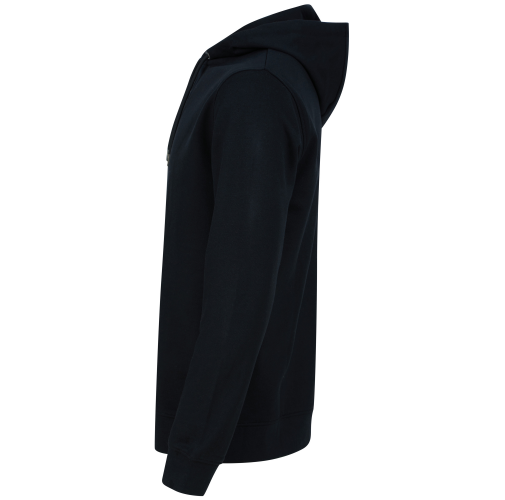 black Sudadera capucha ecorresponsable unisex
