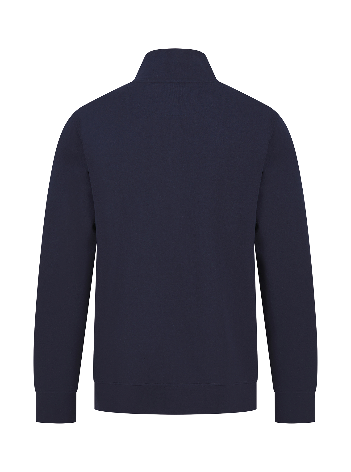 black Sudadera 1/4 cremallera unisex