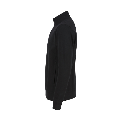 black Sudadera 1/4 cremallera unisex