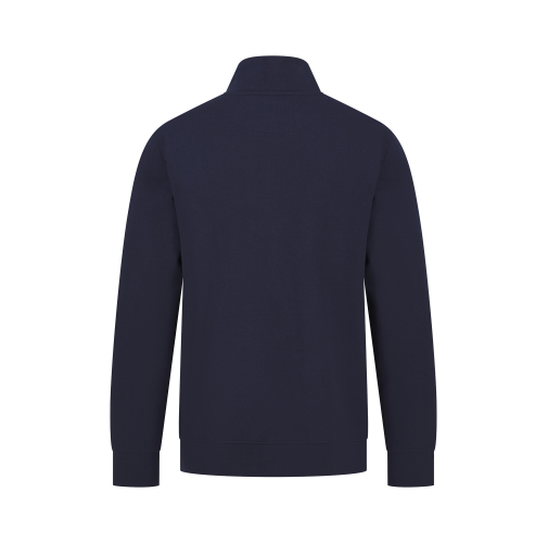 navy Sudadera 1/4 cremallera unisex