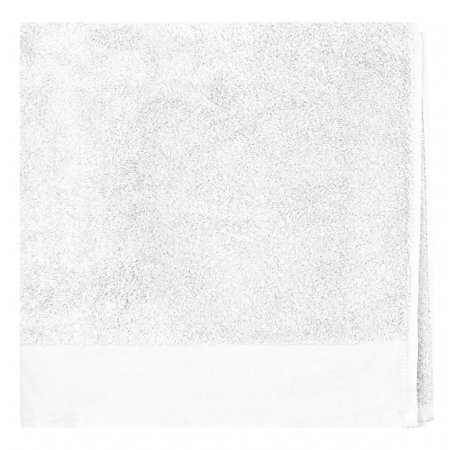 white Toalla de baño algodón orgánico