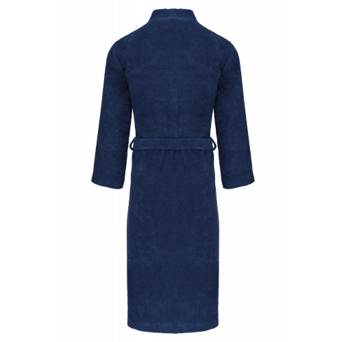 navy Albornoz kimono