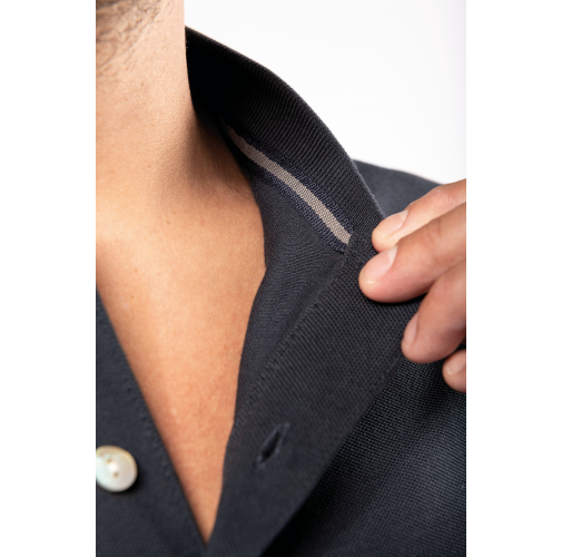 Polo Supima® manga corta para hombre
