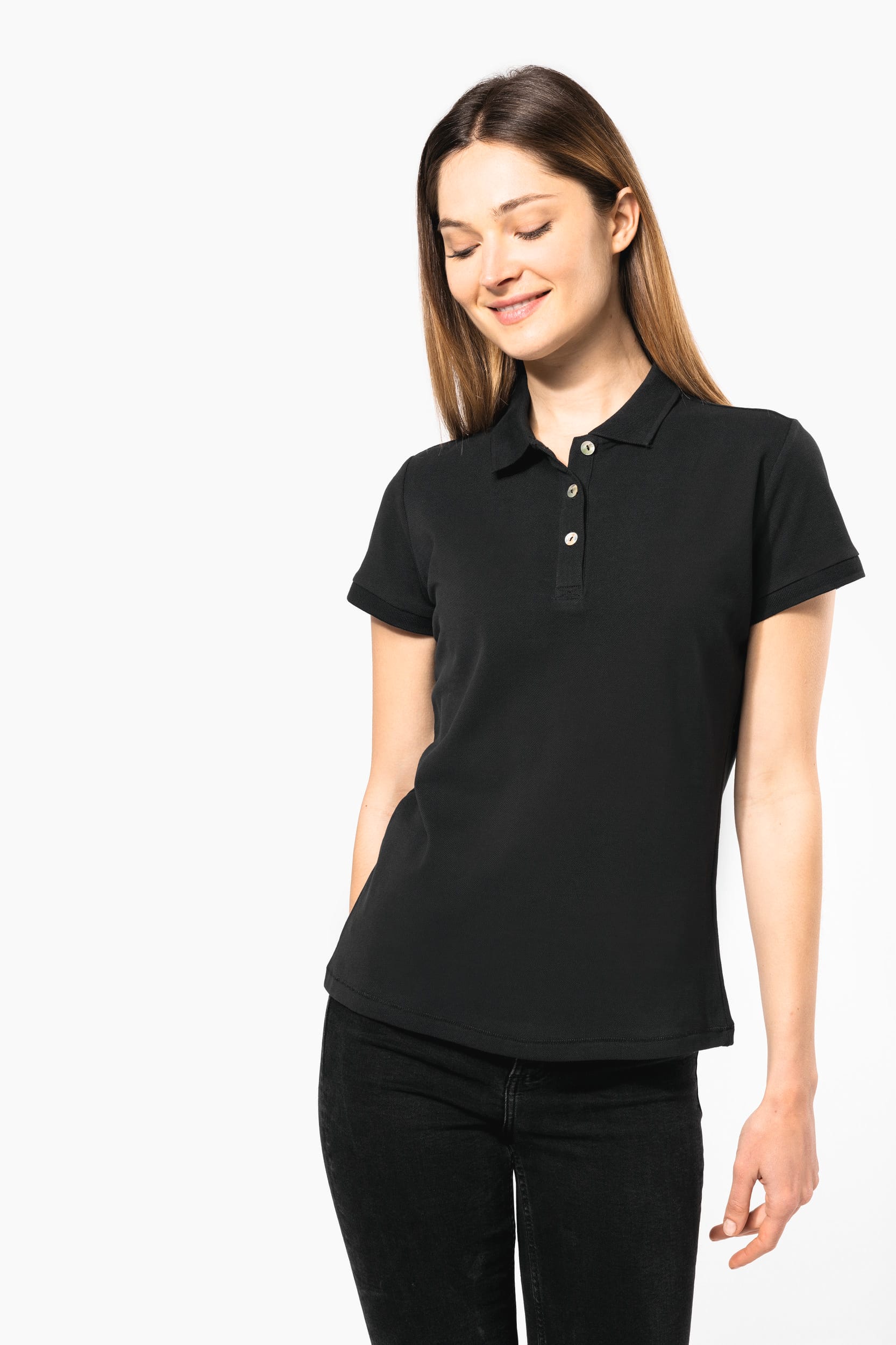 POLO SUPIMA® MAGA CORTA MUJER