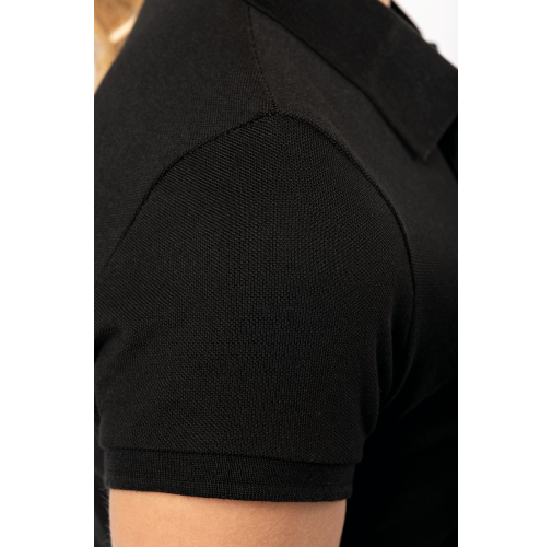 Polo Supima® maga corta mujer