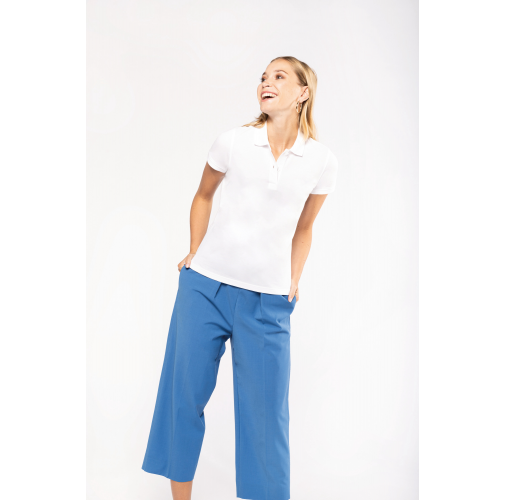 Polo piqué Bio180 mujer