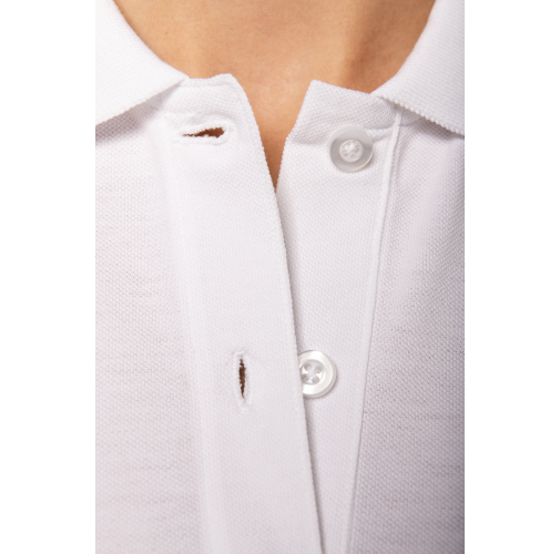 Polo piqué Bio180 mujer