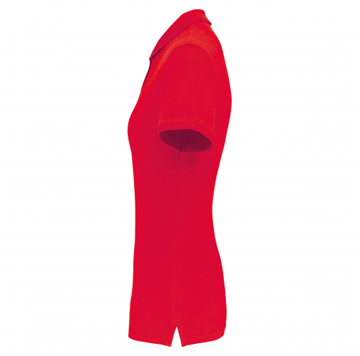 red Polo piqué Bio180 mujer