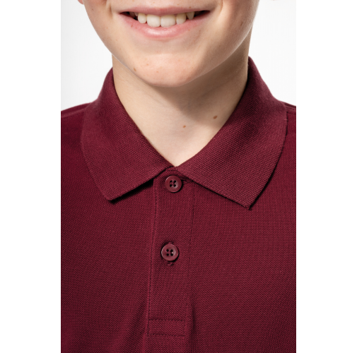 Polo de punto piqué Bio180 infantil<br/>