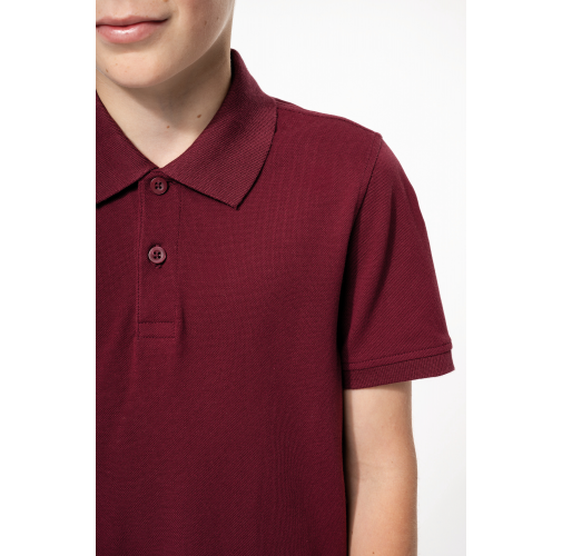 Polo de punto piqué Bio180 infantil<br/>