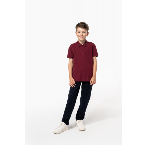 Polo de punto piqué Bio180 infantil<br/>
