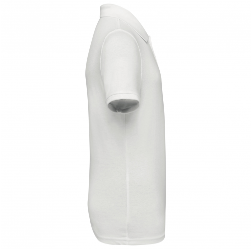 white Polo de punto piqué Bio180 infantil<br/>