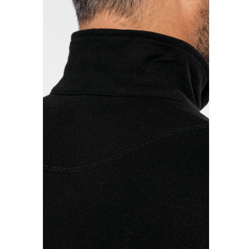 TRUCKER - Sudadera piqué 1/4 Cremallera