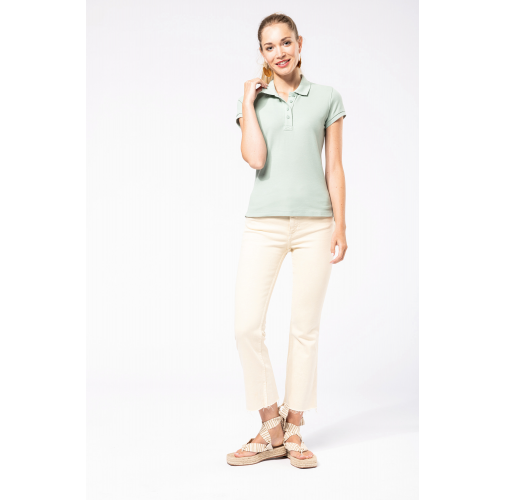 Polo piqué orgánico de mujer