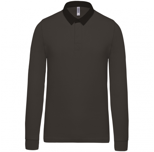 dark grey / black Polo Rugby