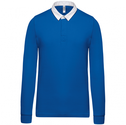 light royal blue / white Polo Rugby
