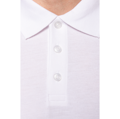 Polo de punto piqué manga corta bicolor hombre