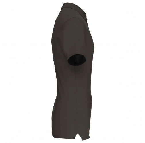 dark grey Polo de punto piqué manga corta hombre
