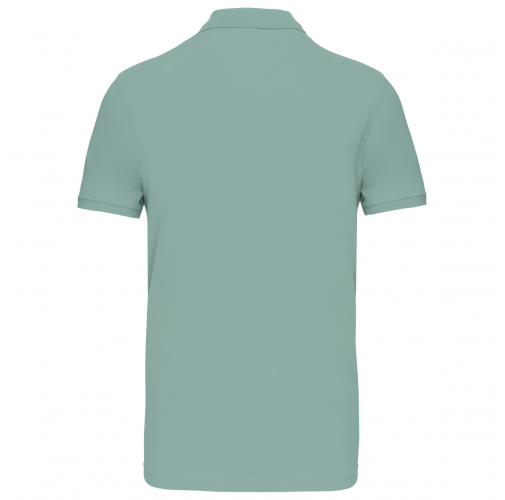 sage Polo de punto piqué manga corta hombre
