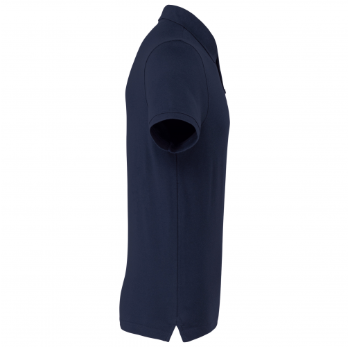 navy Polo de punto piqué manga corta hombre