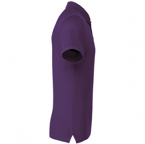 purple Polo de punto piqué manga corta hombre