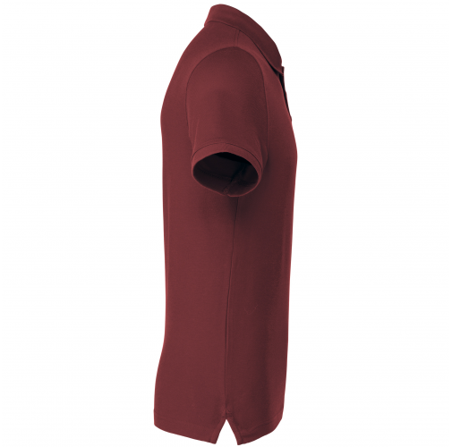 wine Polo de punto piqué manga corta hombre
