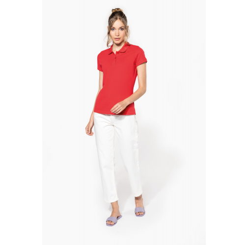Polo manga corta mujer