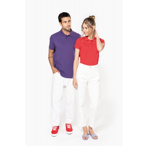 Polo manga corta mujer