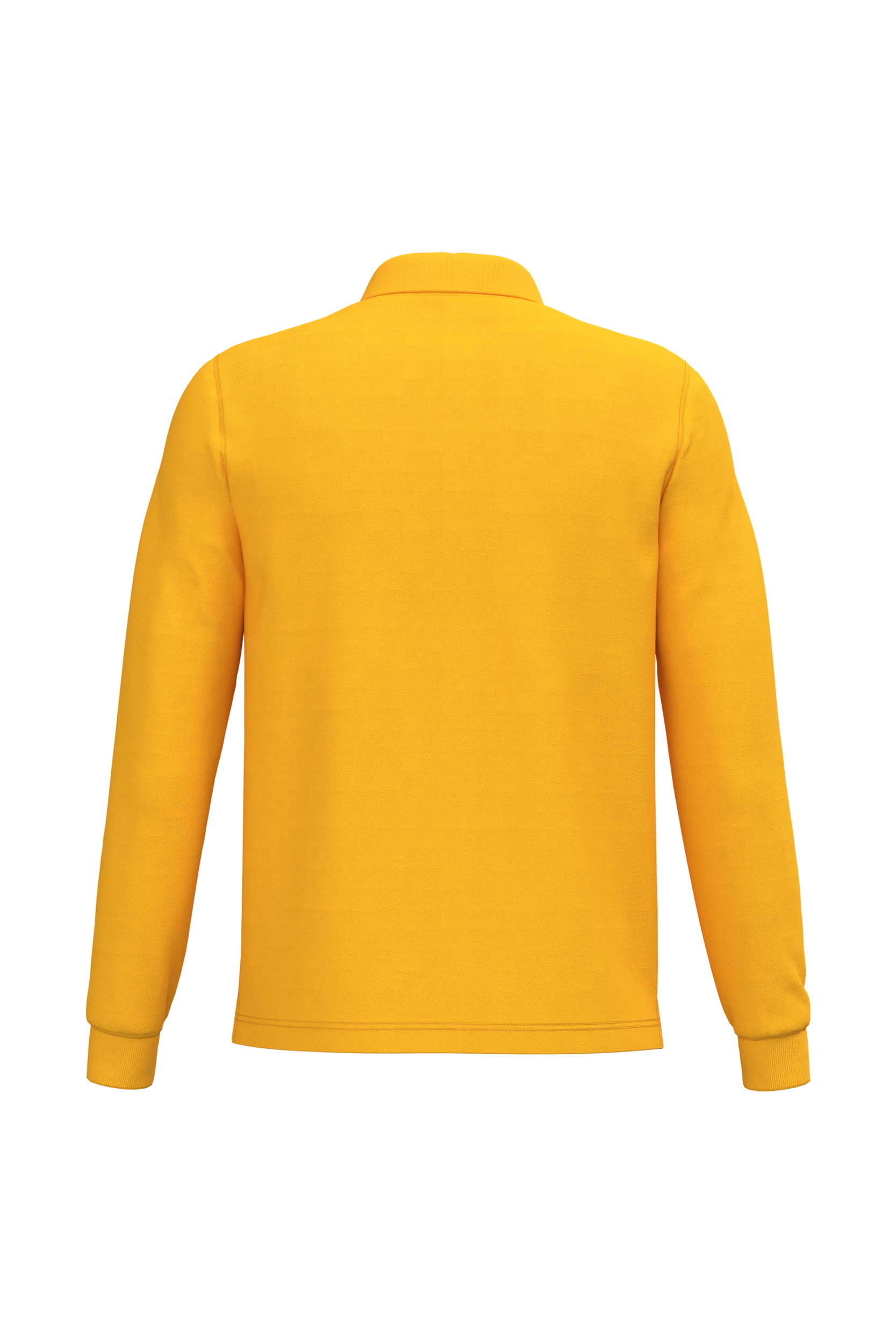 ash heather Polo manga larga hombre