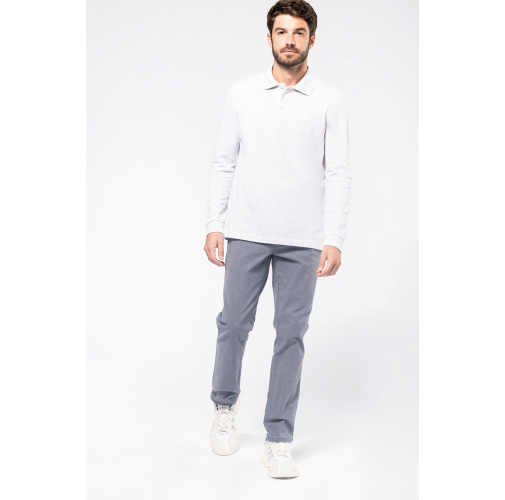 Polo manga larga hombre