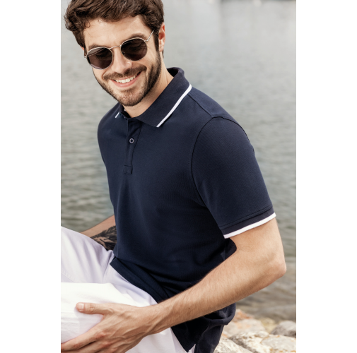 Polo manga corta hombre