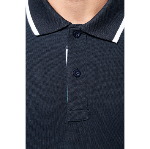 Polo manga corta hombre