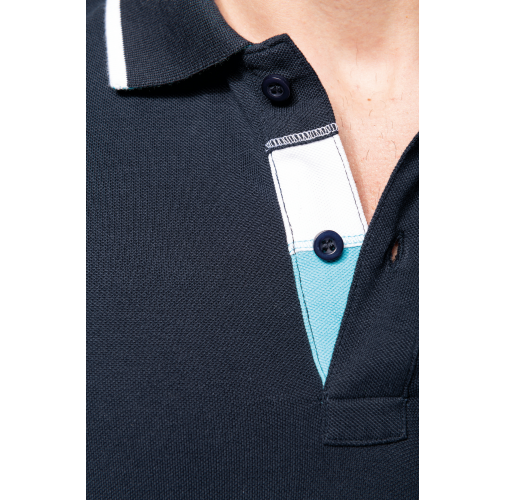 Polo manga corta hombre