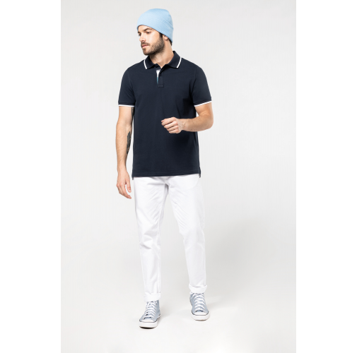 Polo manga corta hombre