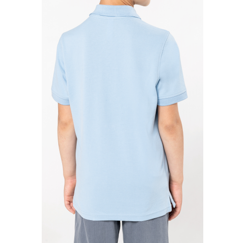 Polo manga corta niños - lavable a 60º
