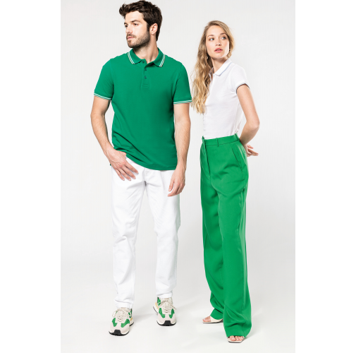 Polo de manga corta hombre