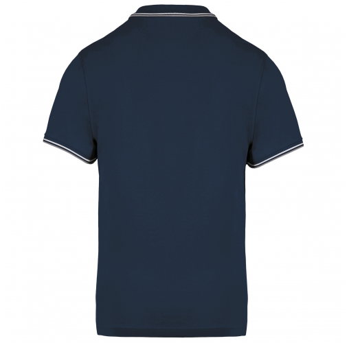 navy / light grey / white Polo de manga corta hombre