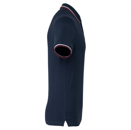 navy / wine / white Polo de manga corta hombre