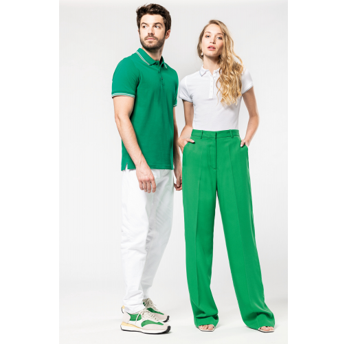 Polo de manga corta hombre