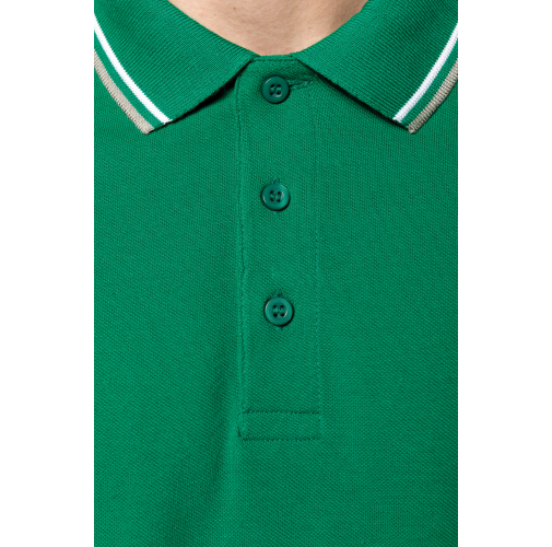 Polo de manga corta hombre