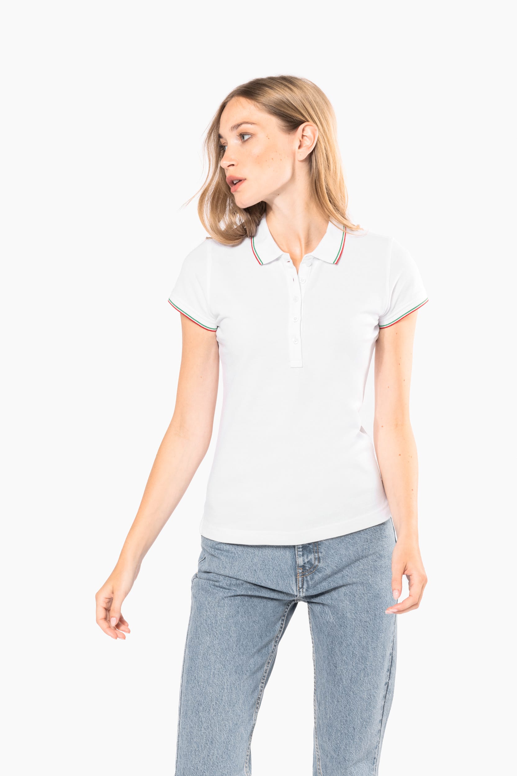 POLO DE MANGA CORTA MUJER