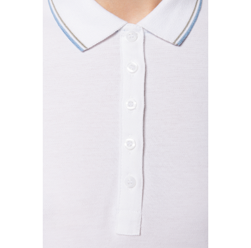 Polo de manga corta mujer