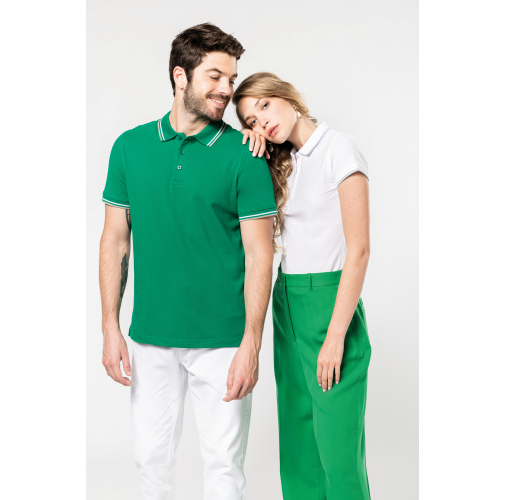 Polo de manga corta mujer