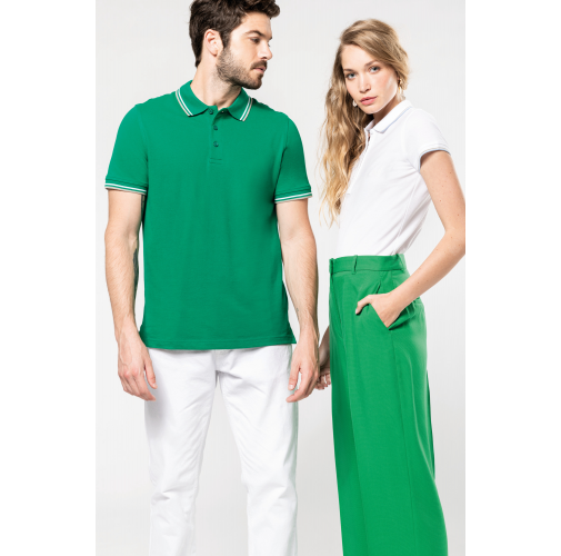 Polo de manga corta mujer
