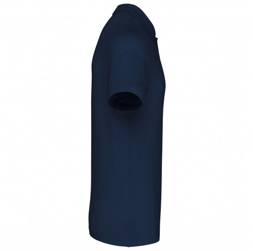 navy Polo piqué de manga corta hombre
