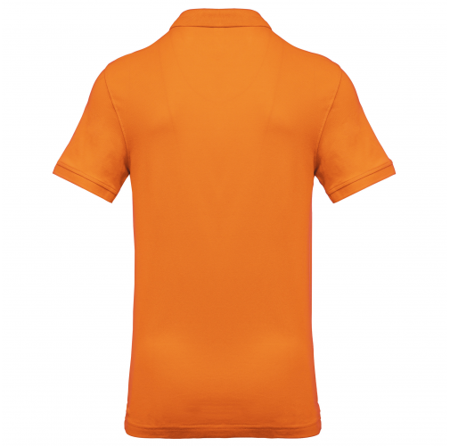 orange Polo piqué de manga corta hombre