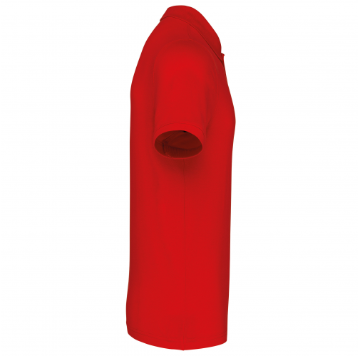 red Polo piqué de manga corta hombre