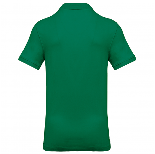 kelly green Polo piqué de manga corta hombre